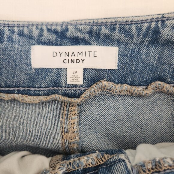 Dynamite Vintage Style Cindy Cigarette Ultra High Waist Ankle Jean 29 - Picture 6 of 10
